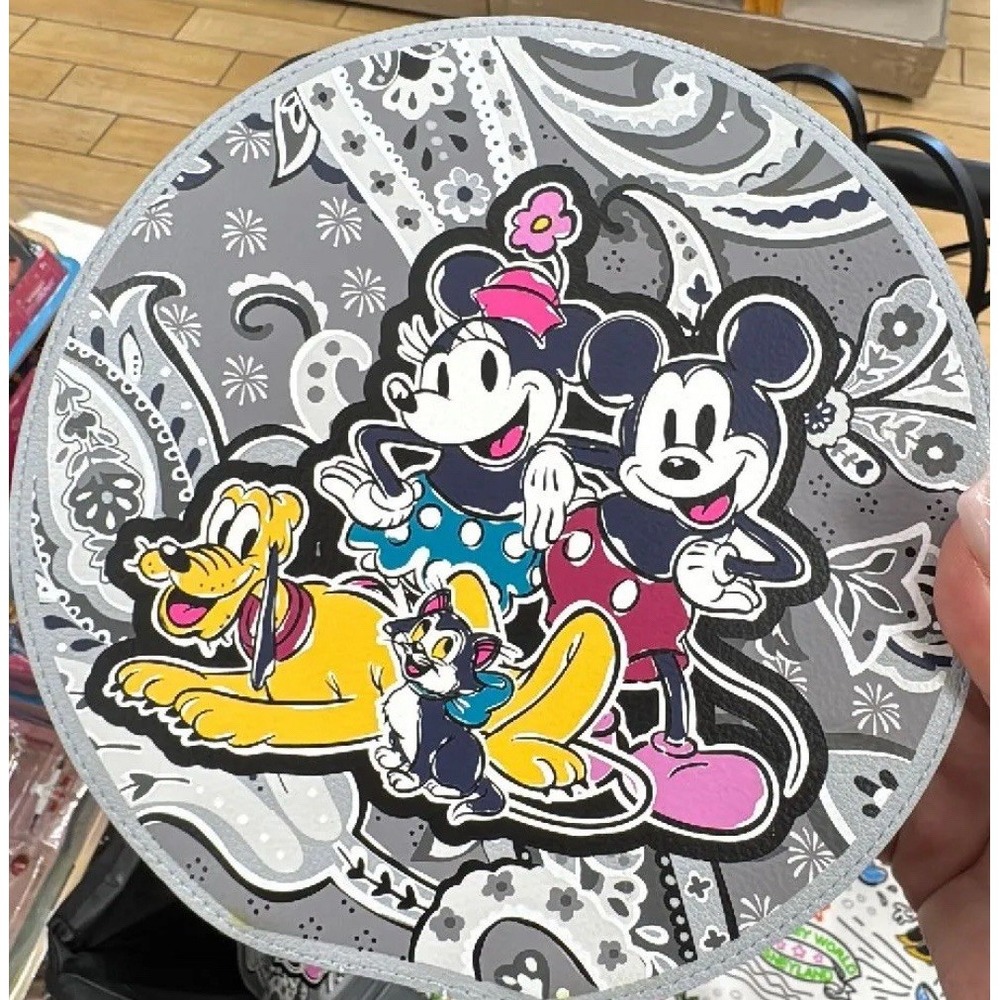 Disney Vera Bradley Cosmetic Case Mickey Minnie Pluto Piccadilly Paisley  NWT